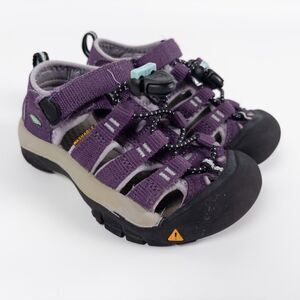 Keen Newport H2 Sandals Water Shoes Toddler Size 9 Purple Black Trail Hiking